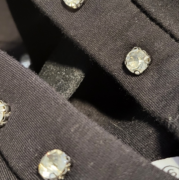Gem Detailed Black Hoodie - S - Picture 4 of 5